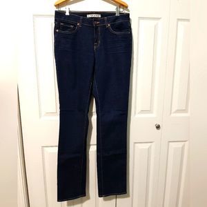 NWOT J BRAND Curvy Fit Jeans Cigarette Leg Women’s 31 Ink Dark Wash Cont…